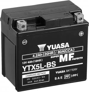 Yuasa YTX5L-BS - R4 moto's