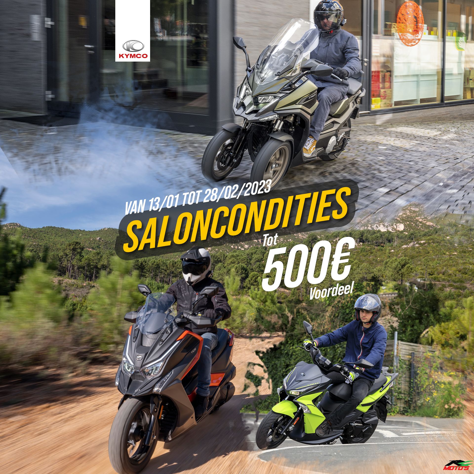 Kymco Saloncondities - R4 Moto's